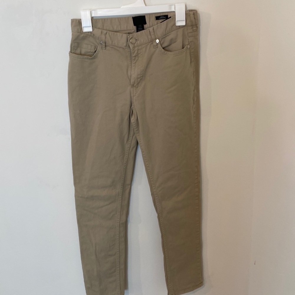 Slim tan pants